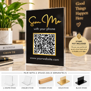 Zakelijk Trouw QR Code Tafelkaart Kaart