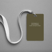 Zakelijk Visresort QR-code op Maat Badge