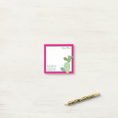 Zakelijk | Waterverf Cactus Post-it® Notes (Op bureau)