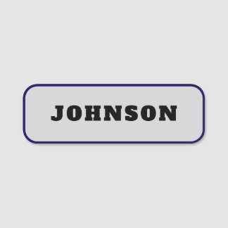 Zakelijke aangepaste  naampatch naamplaatje