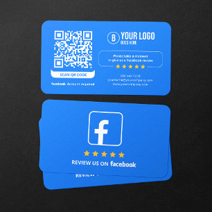 Zakelijke beoordeling Link Facebook beoordelingen Visitekaartje