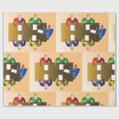 Zakelijke Bespreking Cadeaupapier (Vlak)