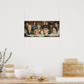 Zakelijke bezettingen,  patriottisch patriottisme poster (Keuken)