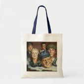 Zakelijke bezettingen,  patriottisch patriottisme tote bag (Voorkant)