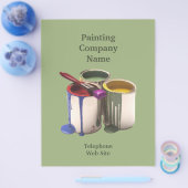 Zakelijke brochure voor de verfcontractant (Enkel)