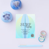 Zakelijke brochures over kinderen die aan het surf (Enkel)