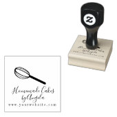 Zakelijke Cake Mixer Whisk Logo Rubberstempel (Gestempeld)