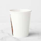 Zakelijke Capybara met aktetas Papieren Bekers (Links)