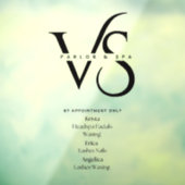 Zakelijke deurcling raamsticker (Vel 3)