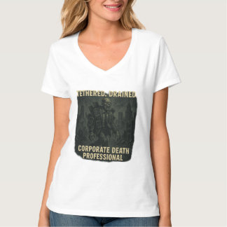 Zakelijke Dood Professionele Zombie Kantoorleven T-shirt