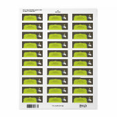 Zakelijke etiketten voor ooievaar (Full Sheet)