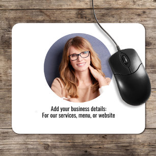 Zakelijke foto aangepaste eenvoudige computer muismat