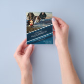 Zakelijke fotografie flyer (Hand)