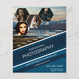 Zakelijke fotografie flyer