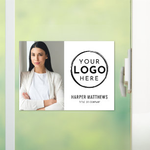 Zakelijke Fotologo Raamsticker