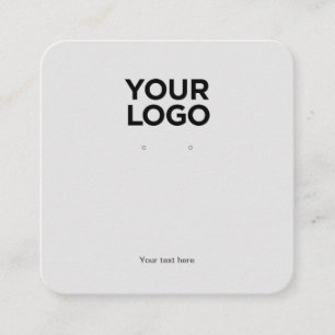 Zakelijke, grijze, kwadraat-kaart vierkante visitekaartje