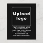 Zakelijke Halloween Sale op Black Flyer (Achterkant)