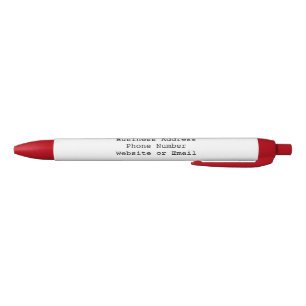 Zakelijke Info Klantwaardering Promotie Zwarte Inkt Pen