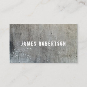 Zakelijke kaart in brutale stijl voor uw bedrijf visitekaartje