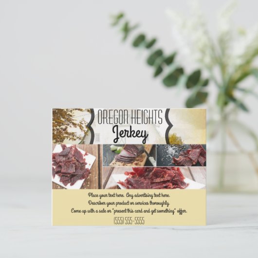 Zakelijke Kaart Sunset Barn Country Rus Adverteren (Staand voorkant)