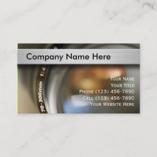 Zakelijke Kaarten voor Fotografen Visitekaartje