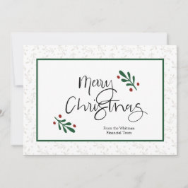 Zakelijke kerst Kaart