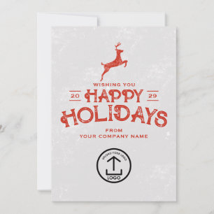 Zakelijke Kerst Kaart Klanten Klantmedewerkers