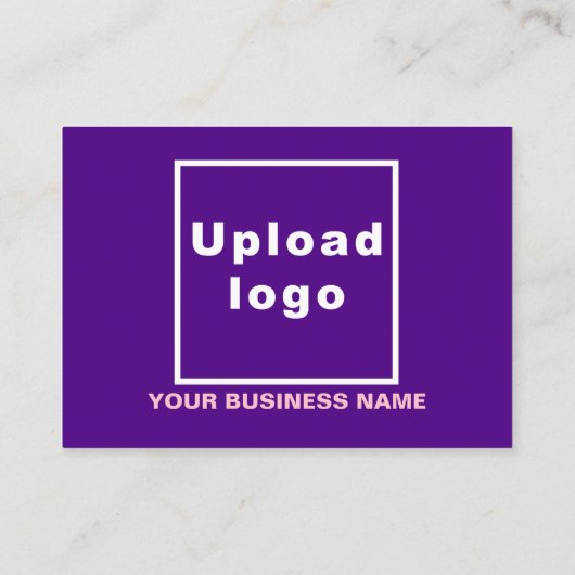 Zakelijke kerst Paarse korting Kaart (Achterkant)