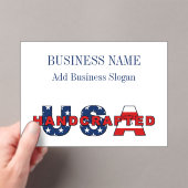 Zakelijke kunstenaar Crafter kleine betaalbare acr Acryl Uitnodigingen (Insitu (Draagbaar))