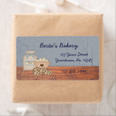 Zakelijke label voor uitgelekte goederen (Insitu)