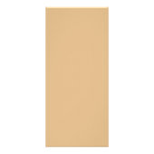 Zakelijke lichte bruine rackKaart Reclamekaart (Achterkant)