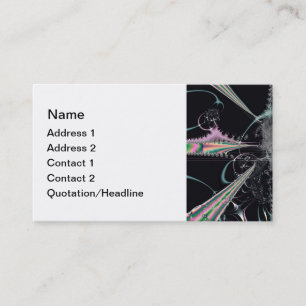 Zakelijke Lichtkaarten Visitekaartje