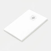 Zakelijke Logo | Clean Simple Professional Post-it Post-it® Notes (Schuin)