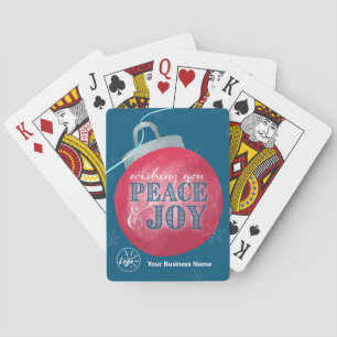 Zakelijke Logo Corporate Pokerkaarten