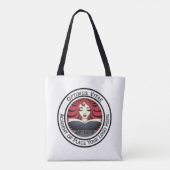 Zakelijke Logo Custom White Draagtas (Achterkant)