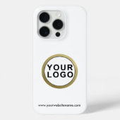Zakelijke Logo Eenvoudig Modern Case-Mate iPhone Case (Achterkant)