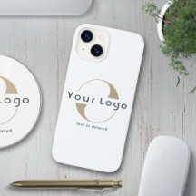Zakelijke logo Eenvoudig schoon minimaal merk wit