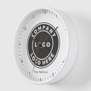 Zakelijke Logo en aangepaste tekstontvangst toevoe