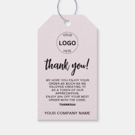Zakelijke Logo Hang Label Prijs Swing Care Details Cadeaulabel