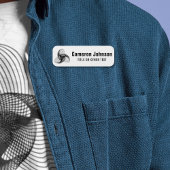 Zakelijke logo Medewerker Magnetische badge Naam t