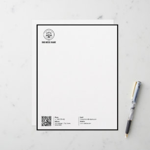 Zakelijke Logo Minimale eenvoudige reiniging Briefhoofd