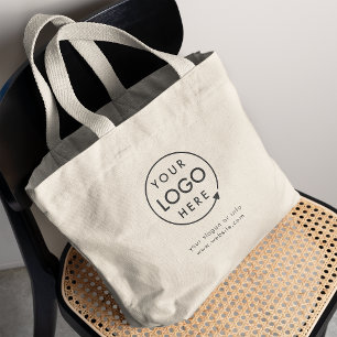 Zakelijke Logo Modern Company Promotion Grote Tote Bag