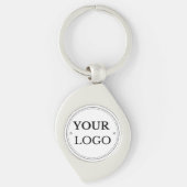 Zakelijke Logo Modern Professional Branded Sleutelhanger (Voorkant)
