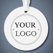 Zakelijke Logo Moderne Kerst Ornament