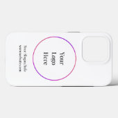 Zakelijke Logo | Moderne Sjabloon van bedrijven Case-Mate iPhone Case (Achterkant (horizontaal))