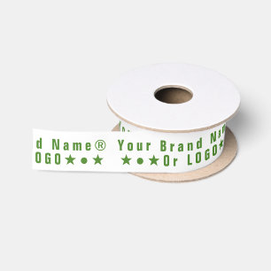 Zakelijke logo of groene tekst Bedrijfsmerk minima Lint