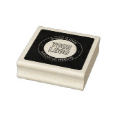 Zakelijke Logo of ontwerp & bewerkbare tekst Sjabl Rubberstempel (Stempel)