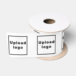 Zakelijke Logo op wit lint