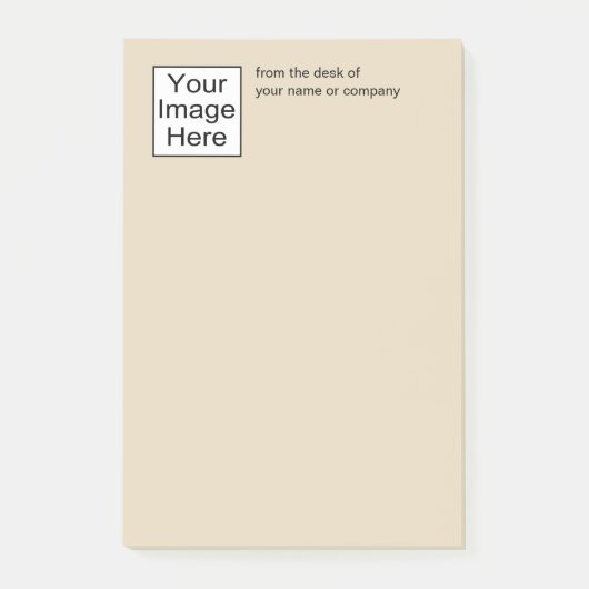 Zakelijke Logo Post-it® Notes (Voorkant)