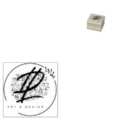 Zakelijke Logo Rubberstempel (Gestempeld)